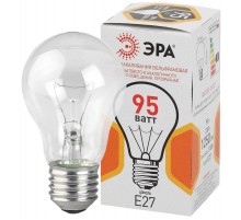 Лампа накаливания ЛОН A50 груша 95Вт 230В Е27 цв. упаковка  Б0039124  ЭРА