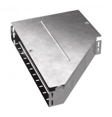 Переходник левый с крышкой Стандарт 600х300х100   PR16.0702  Промрукав