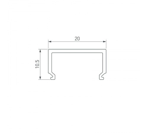 Экран SL-LINE-2011-2500 Square OPAL (arlight, -)  020489  Arlight