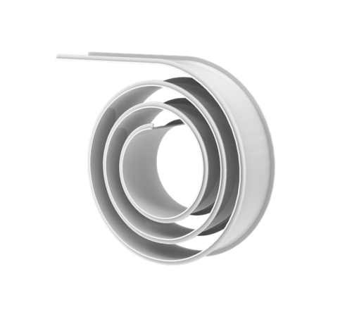 Рассеиватель гибкий опаловый из поликарбоната 60х8 мм, длина рулона 6,2 м  V2-XL-OP00-02.0.0111.00  VARTON