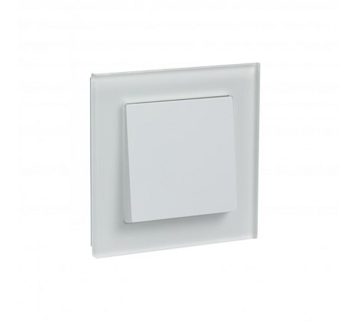 AtlasDesign Nature Белый Рамка 1-ая, матовое стекло  ATN330101 SE