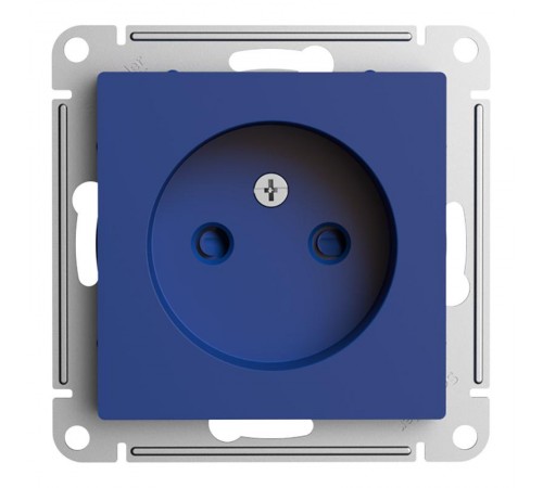 AtlasDesign Аквамарин Розетка без заземления со шторками, 16А, механизм  ATN001149  SE