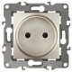 Розетка 12-2105-04 2P, 16АХ-250В,  шампань  Б0018257  ЭРА