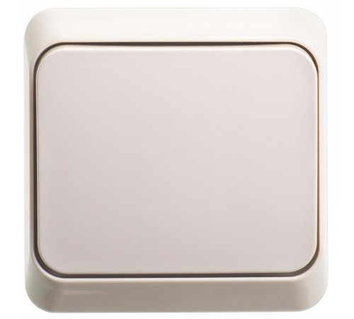 Этюд Кремовый О/У Выключатель 1-клавишный  BA10-001K  SE