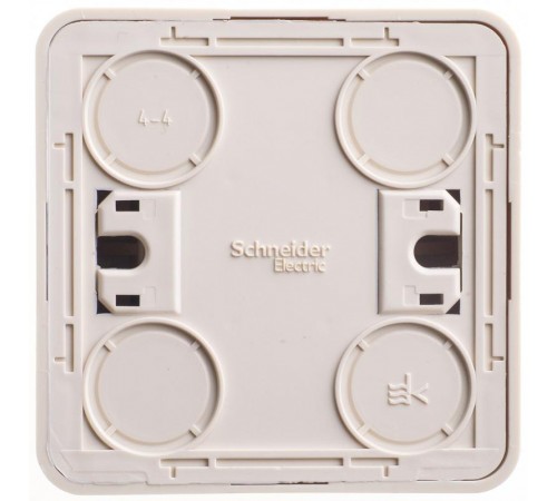 Этюд Кремовый О/У Выключатель 1-клавишный  BA10-001K  SE