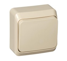 Этюд Кремовый О/У Выключатель 1-клавишный  BA10-001K  SE