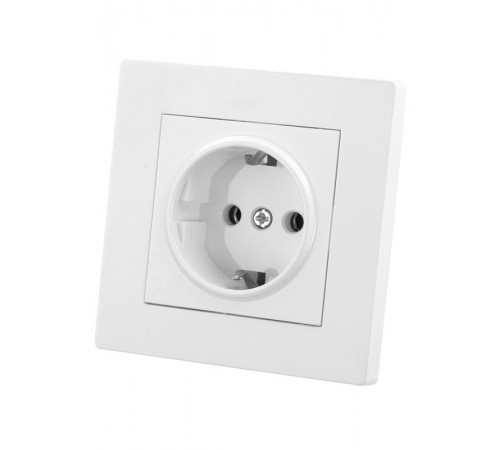 Розетка 2П+З 16А 250В белая "Сенеж"   SQ1816-0032  TDM