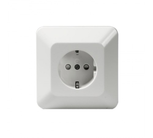 Розетка SCHUKO в сборе с заземлением, 16А / 250В, зажимные клеммы, серия Jussi, белый  20EUJKS-212   2TKA000692G1  ABB