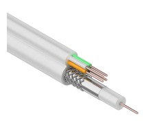 Кабель ККСВ-В+4х0,5 мм (бухта 100 м) белый  01-4021  REXANT