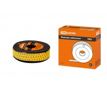 Маркер МК3 - 6мм символ "0" 350шт/ролл   SQ0511-0050  TDM