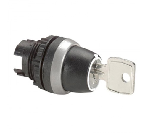 Переключатель с ключом № 455 - Osmoz - для комплектации - без подсветки - IP 66 - 2 положения с фиксацией - 45°  023951  Legrand