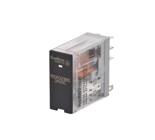 Реле 8A 2CO 24VDC LED  RSXG23BD  SE