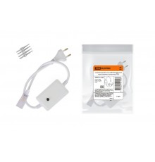 Сетевой шнур для неона SMD5050-RGB-220 B одностороннего, контроллер  SQ0331-1544  TDM