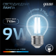 Лампа светодиодная Black LED Filament Шар E27 9W 710lm 4100K  105802209  Gauss