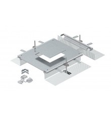 Монтажная секция для канала OKA-G 40240 для лючка GES4 (сталь) (OKA-G A 40240 4)  7424340  OBO Bettermann