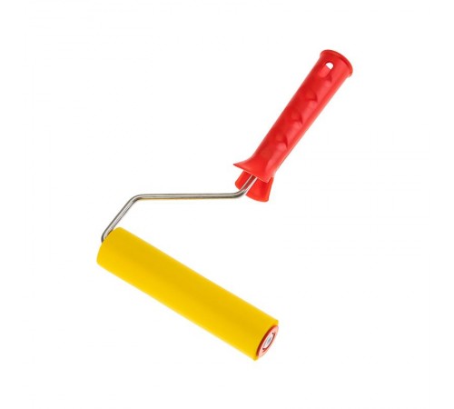 Валик для прикатки обоев резиновый, ширина ролика 150 мм, ручка 6 мм  89-0094  REXANT