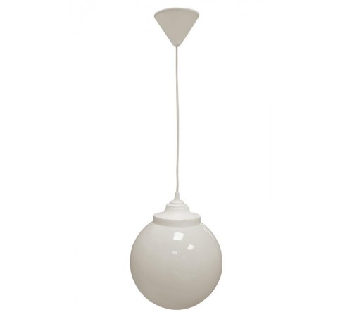 Светильник садово-парковый НСБ 02-60-251 , шар опал подвес шнур D=250 mm  Б0048086  ЭРА