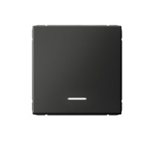 ArtGallery Базальт Выключатель 1-клавишный с подсветкой, сх.1а, 10АХ, механизм  GAL001413  SE