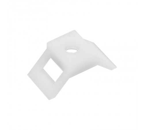 Площадка для крепления стяжки (ПС-2) 29x15 мм, белая, упаковка 100 шт.  07-2104  REXANT
