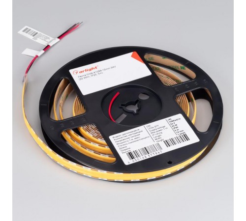 Светодиодная лента COB-X1088-12mm 24V Warm2700 (22 W/m, IP20, 5m) (Arlight, 5 лет)   046933  Arlight