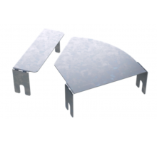 Крышка для угла горизонтального изменяемого угла CPO 0-44 осн.300  38013  DKC