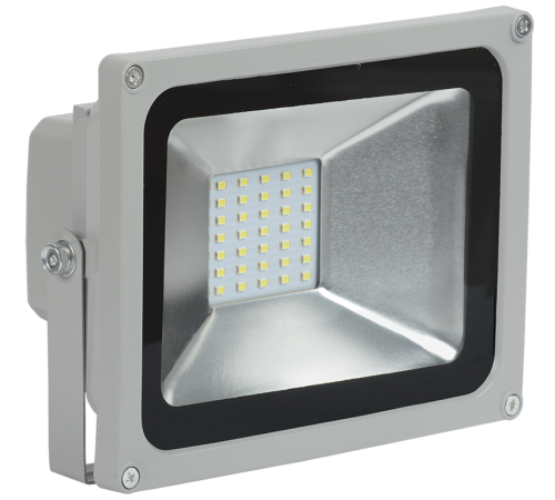 Прожектор светодиодный СДО 05-20 20Вт 6500К IP65 серый SMD  LPDO501-20-K03  IEK