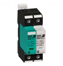 Ограничитель импульсных перенапряжений (УЗИП) OptiDin OM-II-1+N-280/40  114310  КЭАЗ