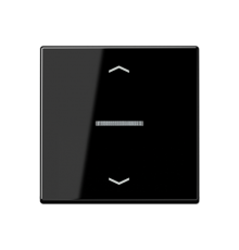 Клавиша для KNX кнопки, 1 группа, с окошком, символы стрелки; дюропласт; черный  A101KO5PSW  Jung