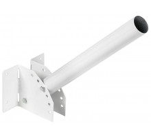 Кронштейн КР-4М D=48 L=500 монтаж. лента рег. угол белый   LDKU0D-CR-48-0500-23-K01  IEK