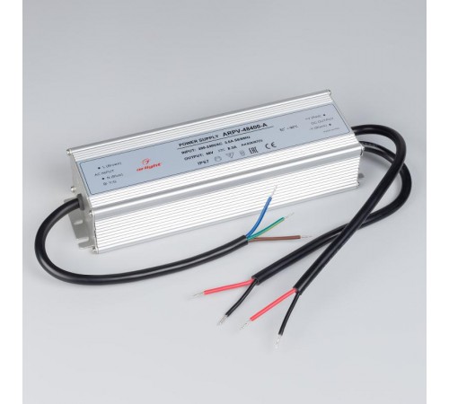 Блок питания ARPV-48400-A (48V, 8.3A, 400W) (Arlight, IP67 Металл, 3 года)  028367(1)  Arlight
