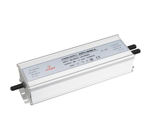 Блок питания ARPV-48400-A (48V, 8.3A, 400W) (Arlight, IP67 Металл, 3 года)  028367(1)  Arlight