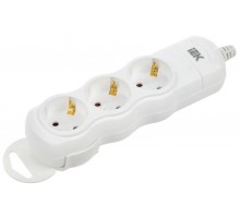 Розетка переносная разб. РПр03 3 места  WYP10-D-KP-16-03-ZS-K01  IEK