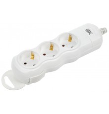 Розетка переносная разб. РПр03 3 места  WYP10-D-KP-16-03-ZS-K01  IEK