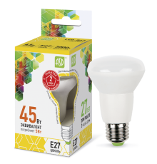Лампа светодиодная LED-R63-standard 5Вт 230В Е27 3000К 450Лм  4690612001579  ASD