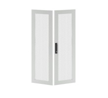 Дверь перфорированная двухстворчатая для IT-CQE 1400 x 800 RAL7035  RGITCPMD1480  DKC