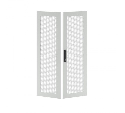 Дверь перфорированная двухстворчатая для IT-CQE 1400 x 800 RAL7035  RGITCPMD1480  DKC