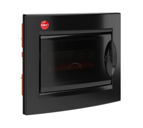Щиток встраиваемый 8 модулей, IP41, черный  82508  DKC