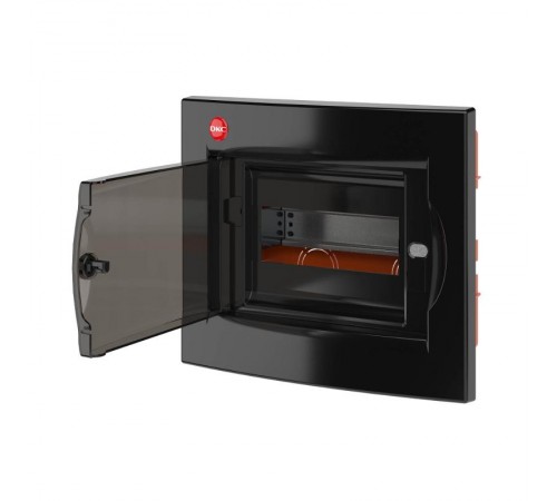 Щиток встраиваемый 8 модулей, IP41, черный  82508  DKC