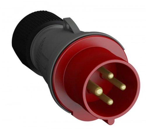 Вилка кабельная Easy&Safe 232EP3,32А,2P+E,IP44,3ч2CMA101981R1000 ABB