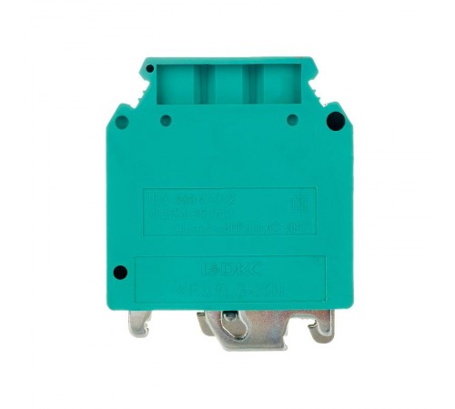 Клемма заземления винтовой зажим 2 точки подключения 35кв.мм  KRUSLG-35N  DKC