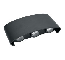 Светильник уличный светодиодный , 6*1W, 450Lm, 3000K, черный DH101  48100  FERON