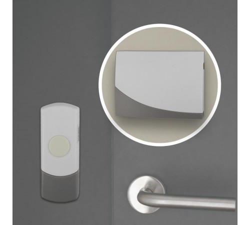 Звонок  ЭРА C91-2 беспроводной, две кнопки (нов.упак)  Б0018998  ЭРА