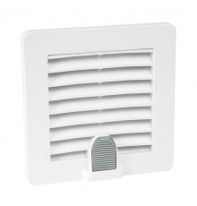 Решетка вентиляционная с фильтром 112х112 мм, IP54  308869  КЭАЗ