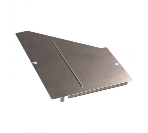 Крышка переходника правого Стандарт INOX (AISI 409) 600х300  PR16.5916  Промрукав