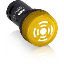 Зуммер CB1-611Y с пульсирующим сигналом, с подсветкой, жёлтый, 110-130 В AC1SFA619600R6113 ABB