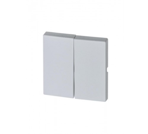 Клавиша для механизма 2-клавишных выключателей/переключателей/кнопок, серия solo/future, цвет белый бархат  1751-0-3024   2CKA001751A3024  ABB