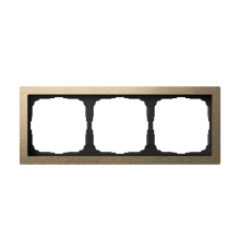 ArtGalery Pure Латунь Рамка 3-постовая , металл  GAL312203  SE