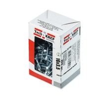 Саморезы универсальные 16х3,5 мм (200 шт) оцинкованные - коробка с окном ( 0,154 кг)  102168  Tech-KREP