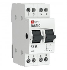 Переключатель трехпозиционный 2P 63А EKF Basic  tps-2-63  EKF