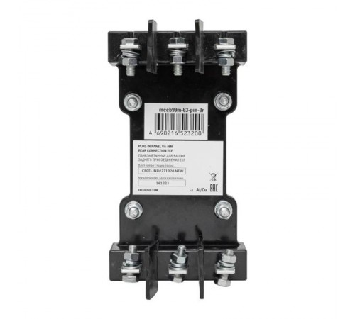 Панель втычная для ВА-99М 63 заднего присоединения  mccb99m-63-pin-3r  EKF